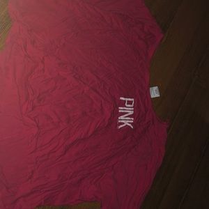 Long Sleeve "Pink" crop top